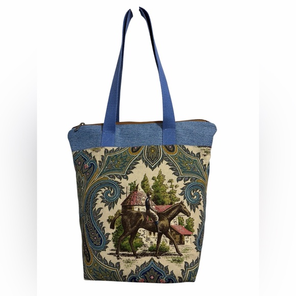 Horse shoulder bag Equestrian purse - Picture 2 of 8